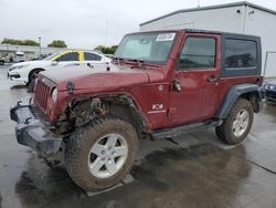 Jeep salvage cars for sale: 2009 Jeep Wrangler X