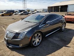 Salvage cars for sale at Phoenix, AZ auction: 2014 Cadillac ELR Luxury