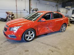 Salvage cars for sale at Wheeling, IL auction: 2015 Chevrolet Cruze LT