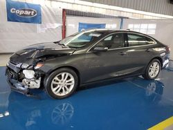 Salvage cars for sale at Fort Wayne, IN auction: 2017 Chevrolet Malibu LT