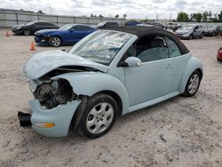 Salvage cars for sale at Houston, TX auction: 2003 Volkswagen New Beetle GLS