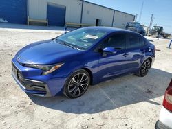 Salvage cars for sale at Haslet, TX auction: 2020 Toyota Corolla SE