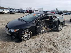 Salvage cars for sale from Copart West Warren, MA: 2009 Honda Civic EX