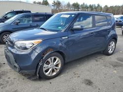 Salvage cars for sale at Exeter, RI auction: 2016 KIA Soul +