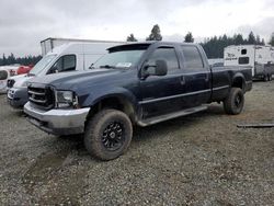 Salvage cars for sale from Copart Graham, WA: 2000 Ford F350 SRW Super Duty