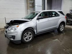 Salvage cars for sale from Copart Ham Lake, MN: 2015 Chevrolet Equinox LS