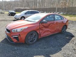 KIA Forte salvage cars for sale: 2021 KIA Forte GT Line