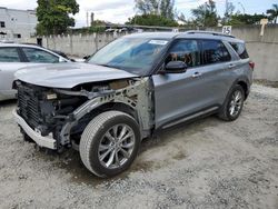 Salvage cars for sale at Opa Locka, FL auction: 2021 Ford Explorer Limited