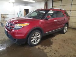 Salvage vehicles for parts for sale at auction: 2015 Ford Explorer Limited
