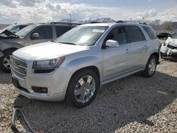Salvage cars for sale at Magna, UT auction: 2016 GMC Acadia Denali