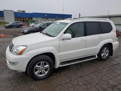 Salvage cars for sale from Copart Woodhaven, MI: 2004 Lexus GX 470