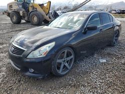Salvage cars for sale at Magna, UT auction: 2011 Infiniti G37 Base