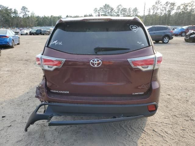 2016 Toyota Highlander Limited