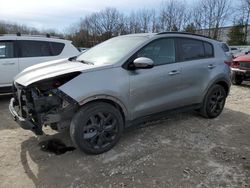 KIA Sportage salvage cars for sale: 2021 KIA Sportage S