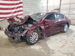 Salvage cars for sale at Columbia, MO auction: 2014 Honda Accord EXL