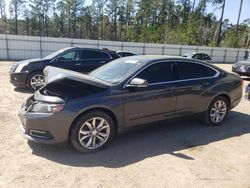 Salvage cars for sale at Harleyville, SC auction: 2019 Chevrolet Impala LT
