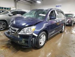 Honda salvage cars for sale: 2007 Honda Odyssey EXL