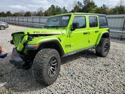 Jeep salvage cars for sale: 2021 Jeep Wrangler Unlimited Rubicon