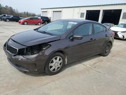 Salvage cars for sale from Copart Gaston, SC: 2017 KIA Forte LX