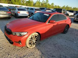 Salvage cars for sale from Copart Houston, TX: 2020 BMW 330I