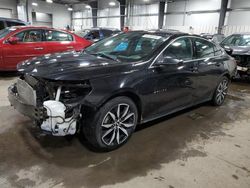 Salvage cars for sale from Copart Ham Lake, MN: 2018 Chevrolet Malibu LT