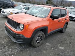 Salvage cars for sale from Copart Grantville, PA: 2017 Jeep Renegade Sport