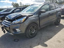 Ford Escape SEL salvage cars for sale: 2019 Ford Escape SEL