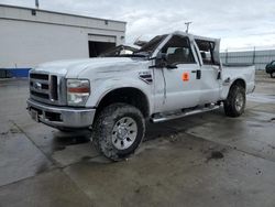 Salvage cars for sale from Copart Farr West, UT: 2008 Ford F350 SRW Super Duty