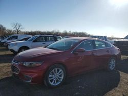 Salvage cars for sale from Copart Des Moines, IA: 2016 Chevrolet Malibu LT