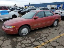 Buick salvage cars for sale: 1998 Buick Century Custom