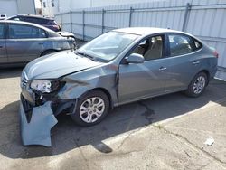 Hyundai salvage cars for sale: 2010 Hyundai Elantra Blue