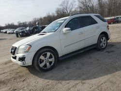 Mercedes-Benz ML 350 4matic salvage cars for sale: 2011 Mercedes-Benz ML 350 4matic