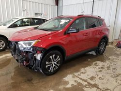 Salvage cars for sale at Franklin, WI auction: 2016 Toyota Rav4 LE