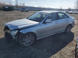Salvage cars for sale from Copart Arlington, WA: 2009 Mercedes-Benz C 300 4matic