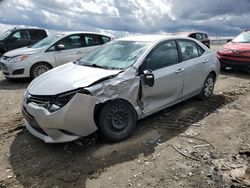 Toyota Corolla L salvage cars for sale: 2015 Toyota Corolla L