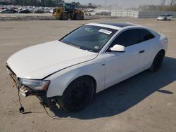 Salvage cars for sale from Copart Dunn, NC: 2013 Audi A5 Premium Plus