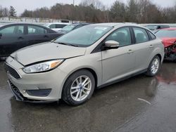 Salvage cars for sale at Assonet, MA auction: 2015 Ford Focus SE