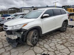 Toyota salvage cars for sale: 2019 Toyota Highlander LE