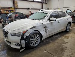 Salvage cars for sale at Nisku, AB auction: 2014 Infiniti Q50 Base
