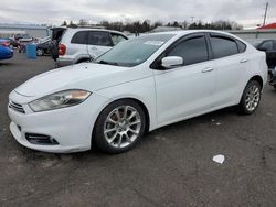Salvage cars for sale at Pennsburg, PA auction: 2016 Dodge Dart Limited