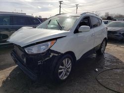 Salvage cars for sale at Chicago Heights, IL auction: 2011 Hyundai Tucson GLS