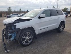 Jeep Grand Cherokee Limited salvage cars for sale: 2018 Jeep Grand Cherokee Limited