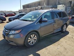 Salvage cars for sale from Copart Fredericksburg, VA: 2016 Honda Odyssey EXL