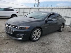 Chevrolet salvage cars for sale: 2017 Chevrolet Malibu Premier