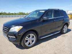 Mercedes-Benz salvage cars for sale: 2015 Mercedes-Benz ML 350 4matic