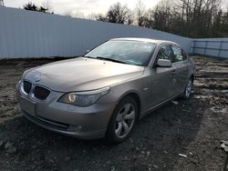 Salvage cars for sale from Copart Windsor, NJ: 2008 BMW 528 I