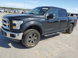 Salvage cars for sale at Grand Prairie, TX auction: 2015 Ford F150 Supercrew