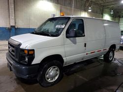 Salvage trucks for sale at Woodhaven, MI auction: 2011 Ford Econoline E350 Super Duty Van