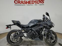 Salvage Motorcycles for sale at auction: 2024 Kawasaki EX650 P