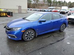 Salvage cars for sale from Copart Exeter, RI: 2020 Honda Civic LX